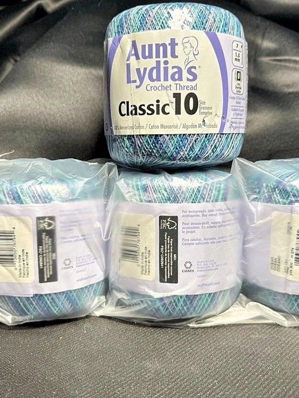 Aunt Lydia's Classic 10 Blue & Green